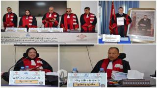 مناقشة علمية رفيعة بكلية الناظور تتوّج الباحث فيصل الماخوخي بلقب دكتور في القانون الخاص بميزة مشرف جداً مع التوصية بالطبع والنشر