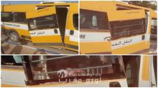 الحسيمة.. عودة معاناة من جديد لتلاميذ آيت قمرة بين عطب حافلة النقل المدرسي وخطر الباب المكسور