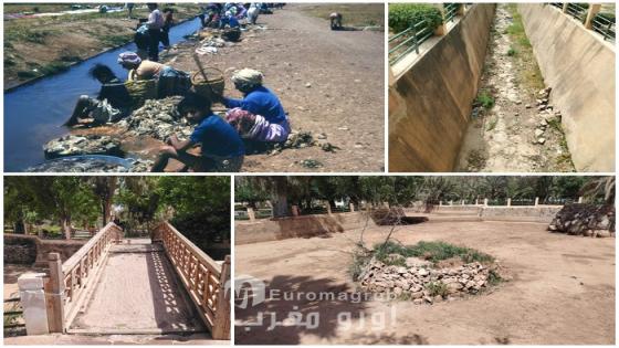 واحة سيدي يحيى بين الماضي الجميل والحاضر المؤلم ( صور )