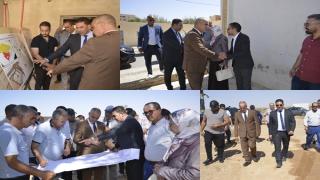 رئيس مجلس جهة الشرق وعامل إقليم جرسيف يتفقدان أوراش مشاريع ثقافية وتجارية