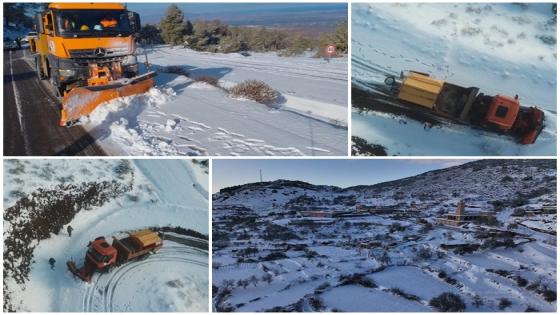 مجلس جهة الشرق يعبّئ آلياته لإزالة الثلوج