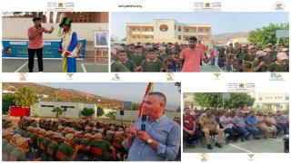 الدريوش تعطي الانطلاقة لفعاليات البرنامج الوطني للتخييم في غمرة الاحتفال بعيد العرش المجيد