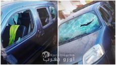 مختل عقلياً يُخرب سيارة بدوار إفاسين نواحي الحسيمة ويقود إلى توقيفه