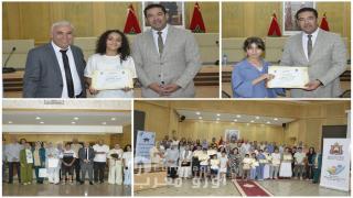 مجلس جهة الشرق وجمعية النواة يحتفيان بالمتفوقين من أبناء الموظفين في حفل اختتام الموسم الدراسي 2025-2026