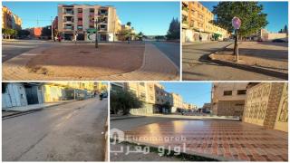 بين اتساع الرصيف وضيق الطريق شارع طايرت ينتظر التوسعة