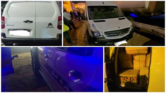 بالصور.. درك الجديدة يحجز من وسط مدينة أزمور 4.8 طن من المخدرات معدة للتهريب الدولي عبر المسالك البحرية