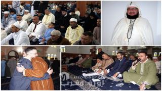 صور + فيديو اجواء صلاة عيد الفطر من مسجد اولاد يحيى بازغنغان