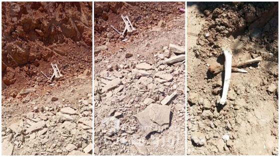 الحسيمة.. ظهور عظام بشرية بمحاذاة مقبرة قديمة ببني بوفراح خلال أشغال تهيئة الطريق يثير استياءً محلياً