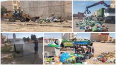وجدة : إشادة واسعة بمجهودات عمال النظافة خلال عيد الأضحى