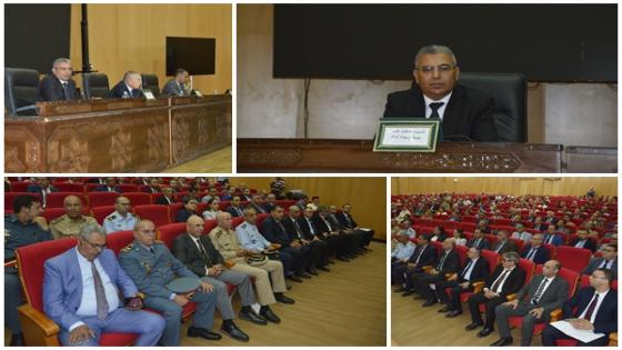 والي جهة الشرق يترأس حفل تنصيب الكاتب العام الجديد للولاية