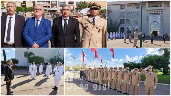 احتفاءً بعيد الوحدة أحمد شبعان يترأس مراسم تحية العلم بولاية جهة الشرق