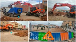 الوالي عطفاوي يطلق أشغال تأهيل طريق حي الأندلس بوجدة بعد 30 سنة من المعاناة