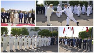 بالصور: الوالي الخطيب لهبيل يترأس مراسيم تحية العلم احتفاءً بالذكرى الـ26 لعيد العرش المجيد