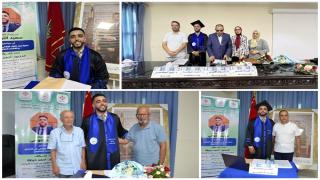 الطالب الباحث سعيد التومي يناقش رسالة الماستر بالكلية متعددة التخصصات بالناظور