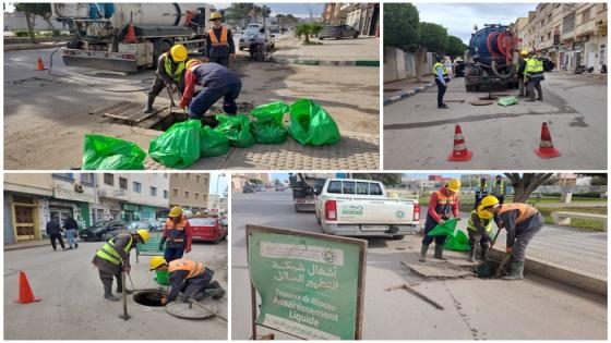 الشركة الجهوية متعددة الخدمات بالناظور تتخذ تدابير وقائية ضد الفيضانات بعد الأمطار الغزيرة