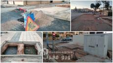 بطء أشغال شارع سيدي امعافة بوجدة يثير استياء الساكنة