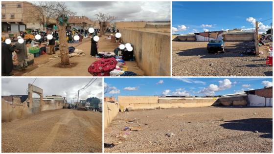 سكان حي لازاري يطالبون بتأهيل السوق ووضع حد للفوضى