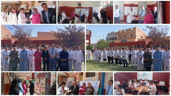 مدرسة عبد الكريم الخطابي تحتضن حفل إطلاق برنامج الفرصة الثانية بوجدة